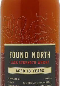 Found North Batch 007 18 year old Cask Strength Canadian Whisky