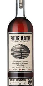 Four Gate 14 years Indiana Foundation Dearborn County Straight Bourbon Whiskey