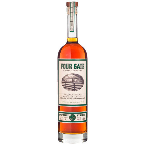 Four Gate Split Stave By Kelvin Batch 10 Rye Whiskey