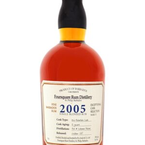 Foursquare 2005 Single Blend 12 year Rum