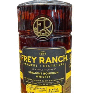 Frey Ranch SDBB Single Barrel - Barrel Strength Black and Yellow Straight Bourbon Whiskey