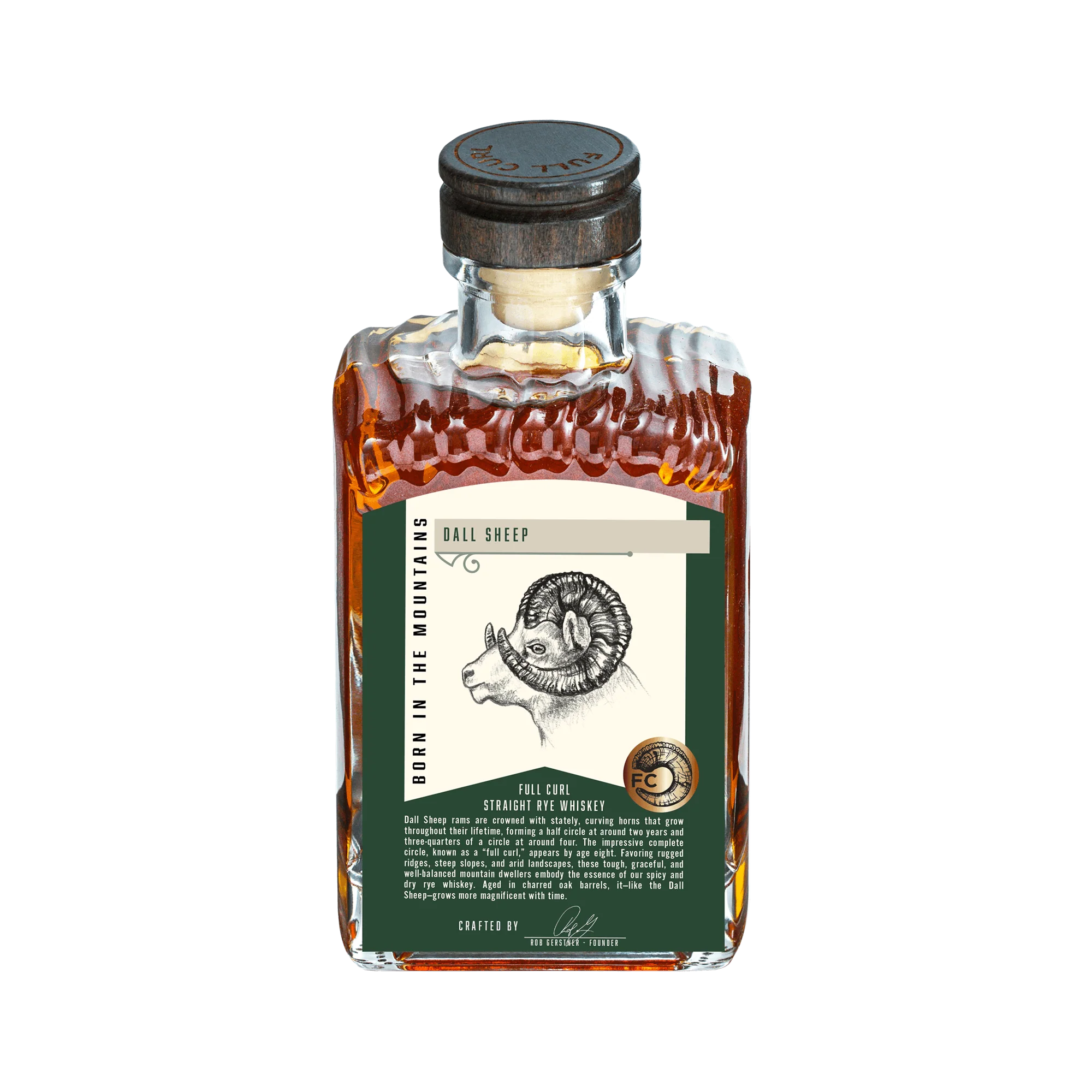 Full Curl Limited Edition 9 Year Old Straight Rye Whiskey