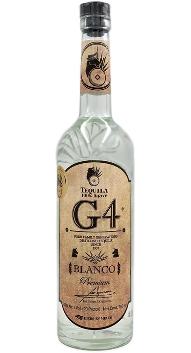 G4 Blanco Fermentada de Madera Tequila