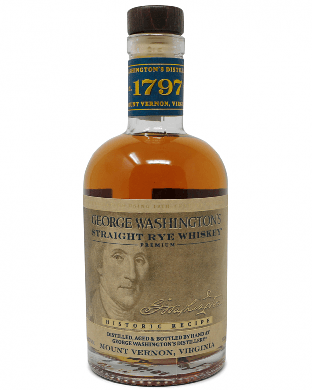 George Washington Historic Recipe Premium Straight Rye Whiskey