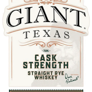 Giant Texas Cask Strength Rye Whisky