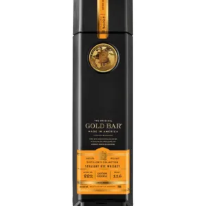 Gold Bar Bitcoin Satoshi Reserve Limited Edition Rye Whiskey
