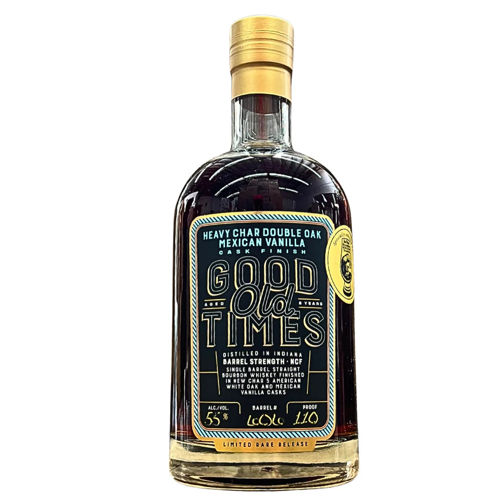 Good Times Double Oak Mexican Vanilla Finish Bourbon Whiskey