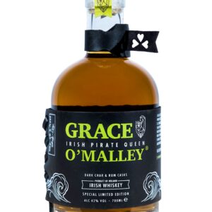 Grace O'Malley Irish Pirate Queen Dark Char & Rum Cask Limited Edition Irish Whiskey
