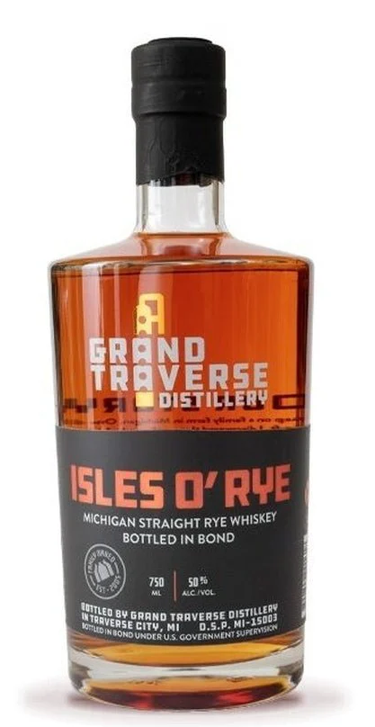 Grand Traverse Distillery Isles O Rye - Bottled in Bond Rye Whiskey