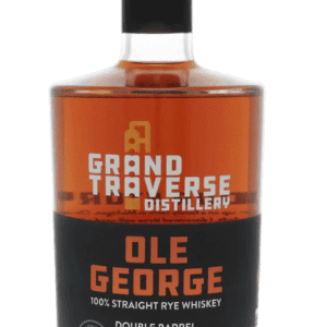 Grand Traverse Distillery Ole George Double Barrel Rye Whiskey