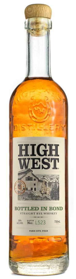 High West Bottled in Bond Straight Rye Whisky