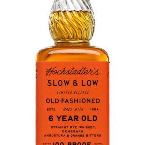 Hochstadter's Slow & Low Old Fashioned 6 Year Old 100 Proof Rye Whiskey
