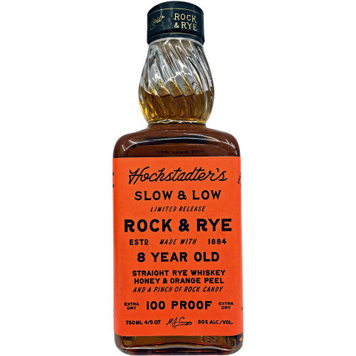 Hochstadter's Slow & Low Rock and Rye 8 Year Old Straight Rye Whiskey