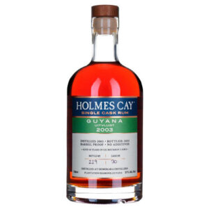 Holmes Cay Guyana Uitvlugt 2003 Single Cask Rum