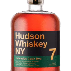 Hudson NY Calvados Cask Finish 7 Year Old Straight Rye Whiskey