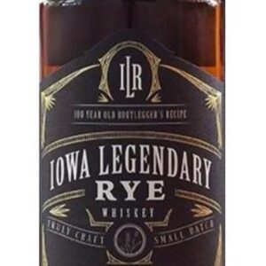 Iowa Legendary Rye Small Batch Whiskey (Black)