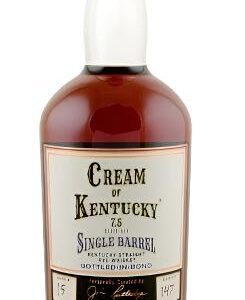 J. W. Rutledge Cream of Kentucky 7.5 Year Single Barrel Bottled-In-Bond Rye Whisky