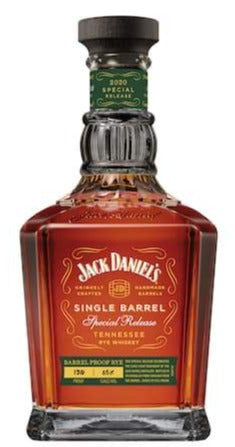 JACK DANIEL’S SINGLE BARREL SPECIAL RELEASE BARREL PROOF RYE | 2020 LIMITED EDITION