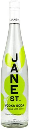 Jane Street Original With Lime Vodka Soda