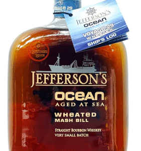 Jefferson’s Ocean Aged at Sea Wheated Mashbill 29 Voyage Single Barrel Bourbon Whiskey