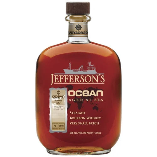 Jefferson's Ocean Aged At Sea Voyage 22 Straight Bourbon Whisky