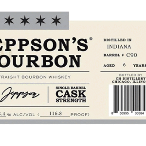 Jeppson’s 6 Year Old Single Barrel Straight Bourbon Whiskey
