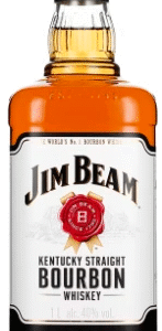 Jim Beam White Label Kentucky Straight Bourbon Whisky | 1L