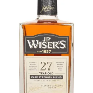 J.P. Wiser's 27 Year Old - Cask Strength Blended Canadian Whisky | 700ML