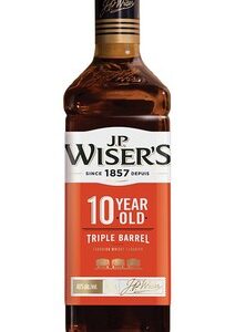 JP Wisers Triple Barrel 10 Year Canadian Whisky