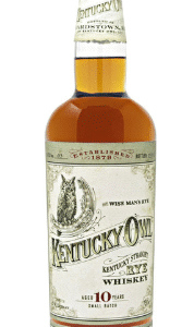 Kentucky Owl Batch 3 Straight Rye 10 Year Old Whiskey