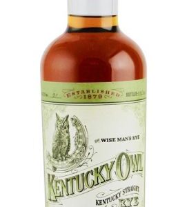 Kentucky Owl Straight Rye Whiskey Batch No. 1