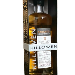 Killowen Barantuil Cognac Cask Finish 3 Year Old Single Pot Still Irish Whiskey | 375ML