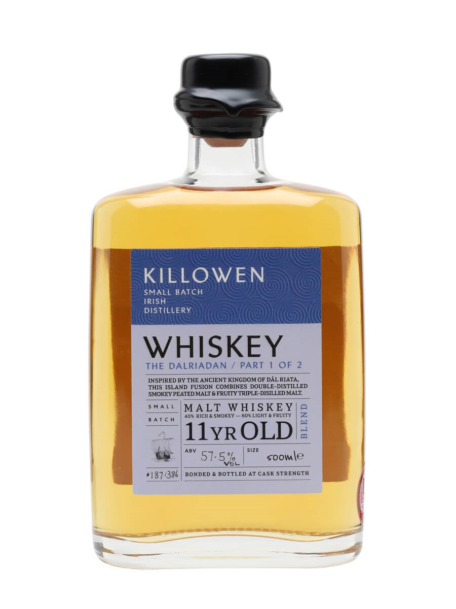 Killowen Dalriadan Part 1 of 2 11 Year Old Malt Irish Whisky | 500ML