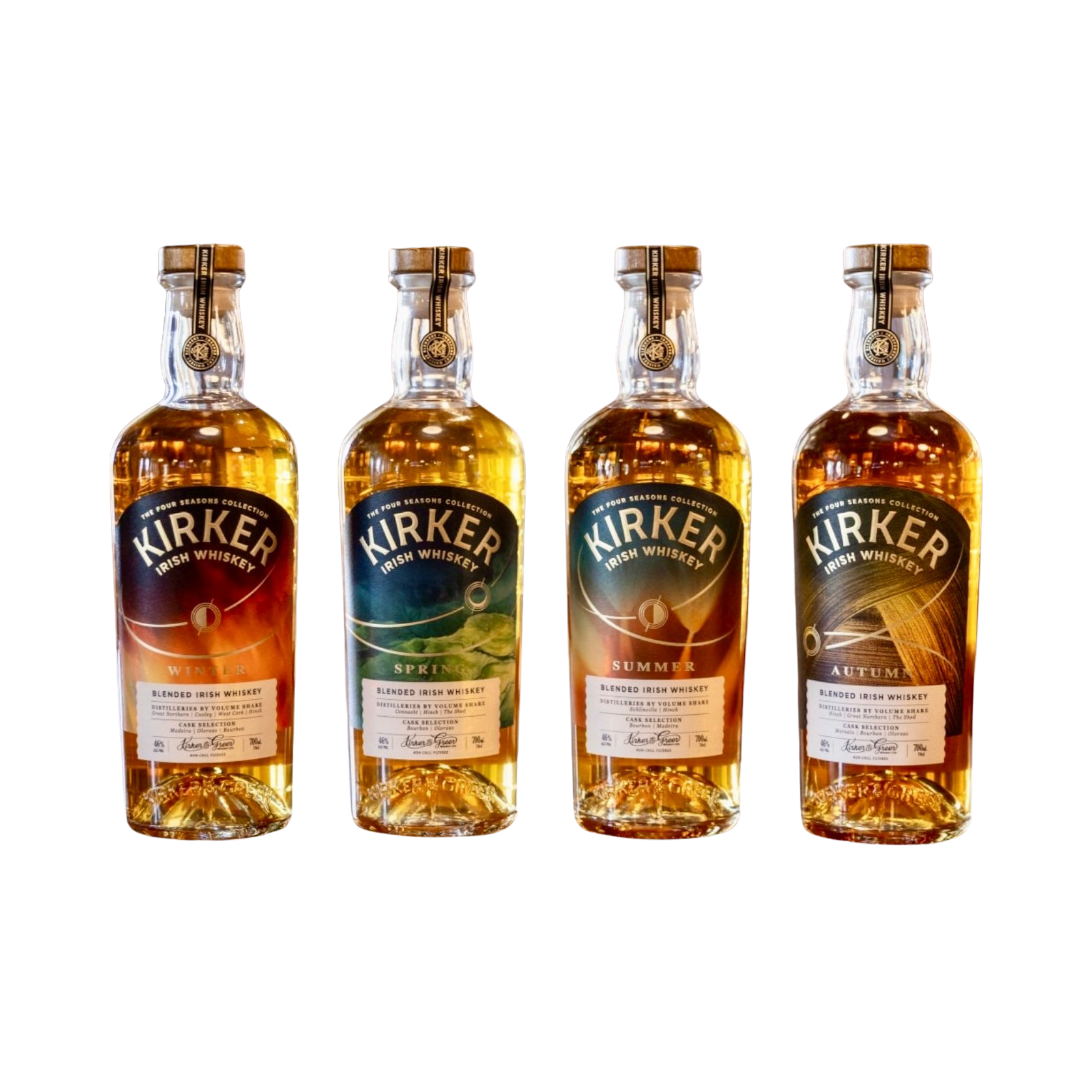 Kirker | Four Seasons Irish Whiskey Collection | (4)*700ML