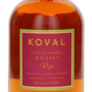 Koval Single Barrel Rye Amburana Barrel Finished Organic | 500ML