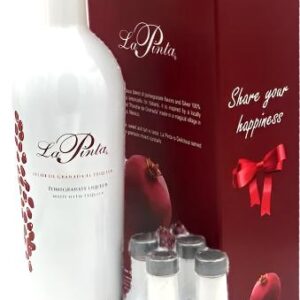 La Pinta Pomegranate Infused Tequila Gift Set W/4-50ml