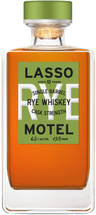 Lasso Motel Cask Strength 10 Year Old Kentucky Rye Whiskey