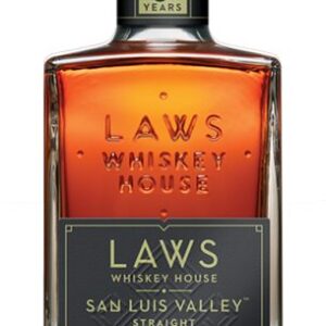 Laws House San Luis Valley 7 Year Old Straight Rye Bottled in Bond Whiskey