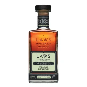 Laws Whiskey House Origins Series Cornerstone Straight Rye Whisky