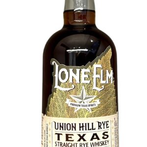 Lone Elm Texas Straight Union Hill Rye Whiskey