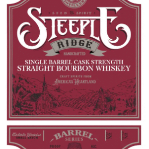 Lonely Oak Steeple Ridge Cask Strength Single Barrel Straight Rye Whisky