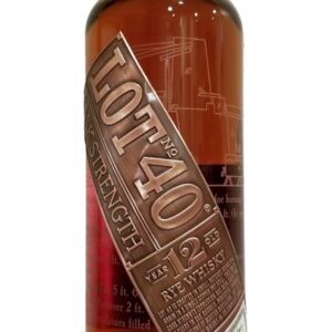 Lot No. 40 12 Year Cask Strength Canadian Whisky