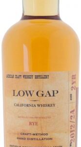 Low Gap Rye Whiskey