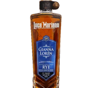 Luca Mariano Gianna Loren Single Barrel Straight Rye Whiskey