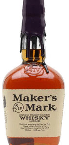 Maker's Mark 2013 NFL Baltimore Ravens Purple/Black Wax Kentucky Straight Bourbon Whisky