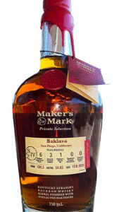 Maker's Mark Baklava Private Selection Kentucky Straight Bourbon Whiskey