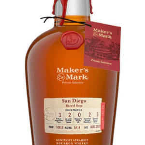 Maker's Mark Private Select San Diego Barrel Boys Private Selection Kentucky Straight Bourbon Whisky
