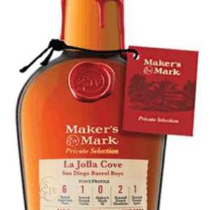 Maker's Mark SDBB La Jolla Cove Barrel Pick Bourbon Whisky