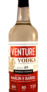 Marlin & Barrel Venture Smoked Pepper Vodka