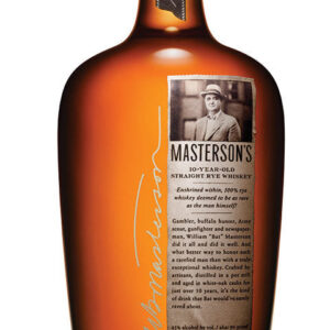 Masterson’s 10 Year Old American Oak Rye Whisky